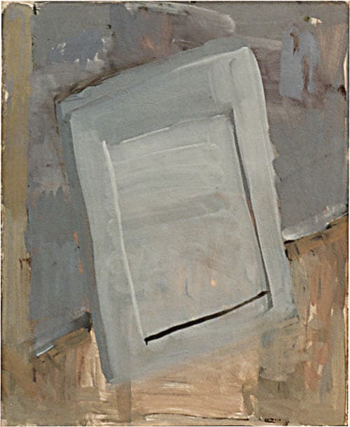 brett, öl auf papier/holz, 65x52