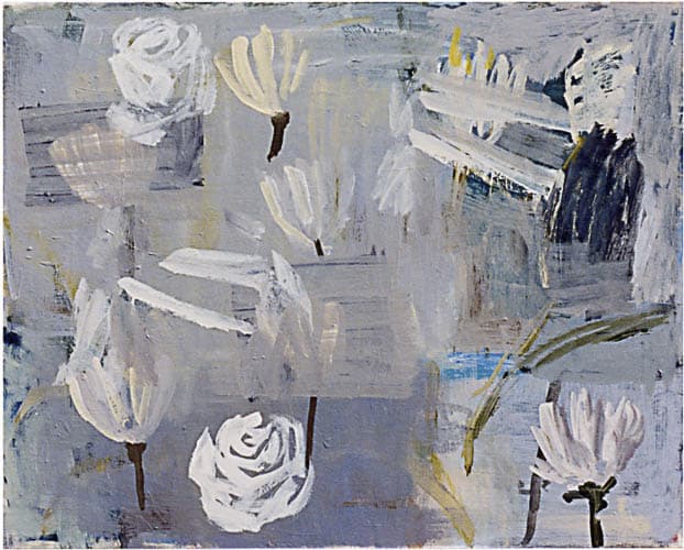 ohne titel, öl auf leinwand, 66x75