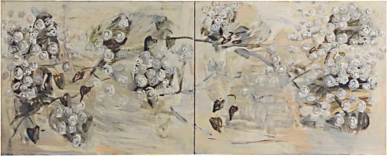 ohne titel, öl auf leinwand, 81x198