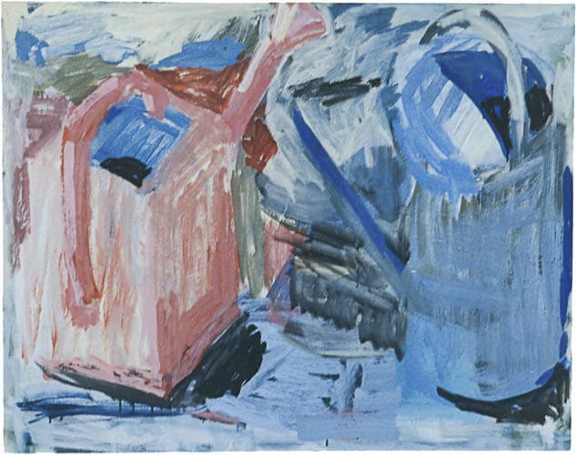 sprützchanne, öl auf leinwand, 76x95