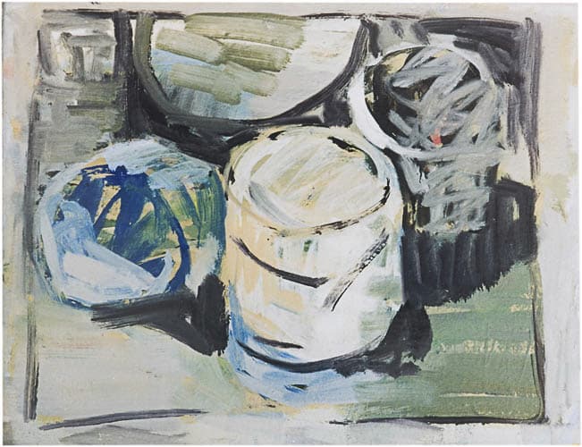 einfache dinge, öl auf leinwand, 41x53