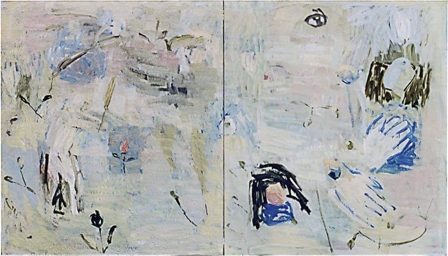 wenn ich sehe, öl auf leinwand, 140x240