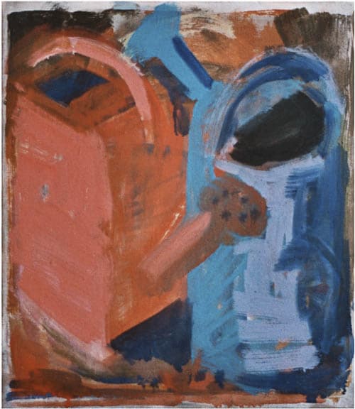 sprützchanne, öl auf leinwand, 53x41