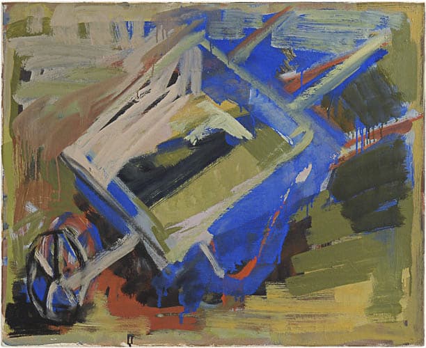 garette, öl auf leinwand, 61x73