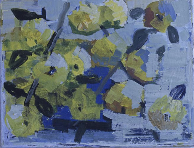 apfelbild, öl auf leinwand