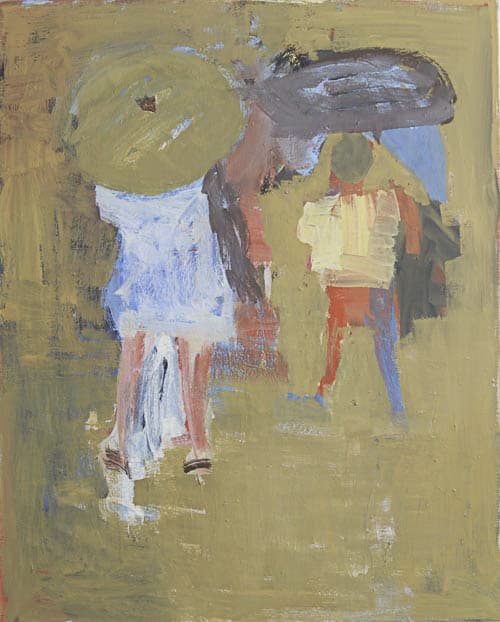 schirmbild, öl auf leinwand, 121x101