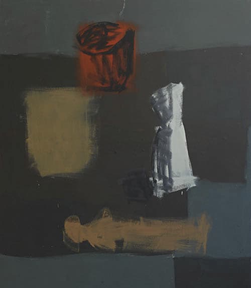 grosse einfache dinge, öl auf leinwand, 120x140