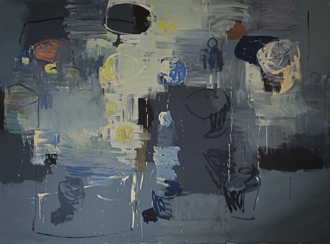 grosse einfache dinge, 2012, öl auf leinwand, 200x270, privatbesitz