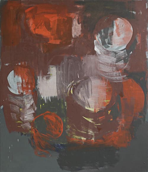 grosse einfache dinge, öl auf leinwand, 140x120