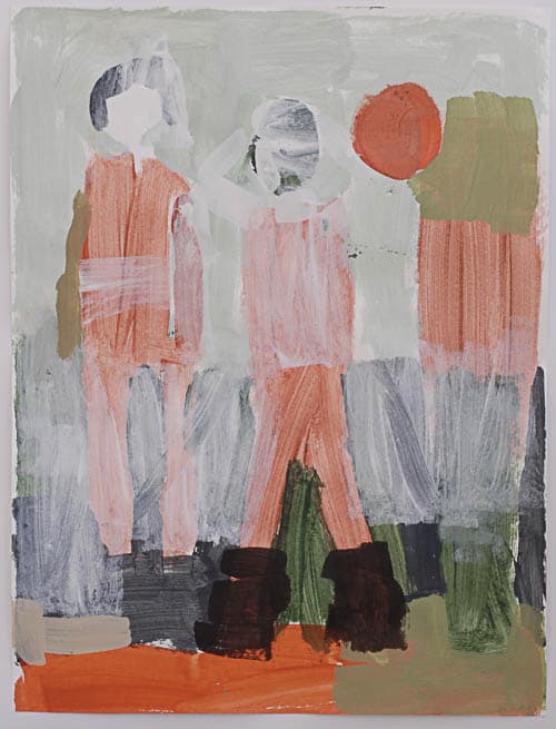 hotel, gouache auf papier, 90x70