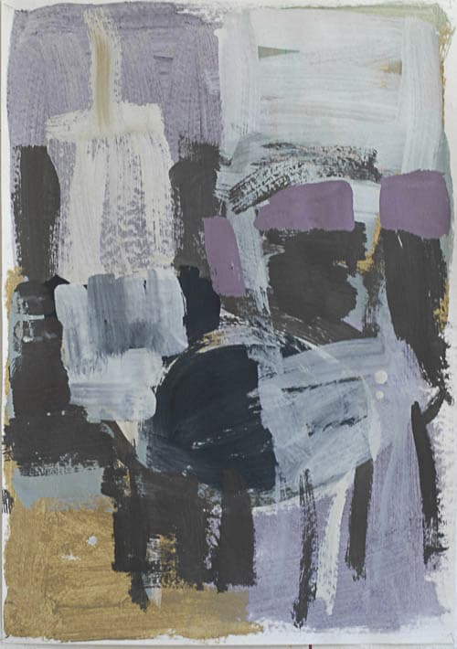 hotel, gouache auf papier, 70x50