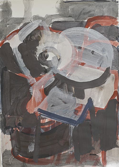 hotel, gouache auf papier, 70x50