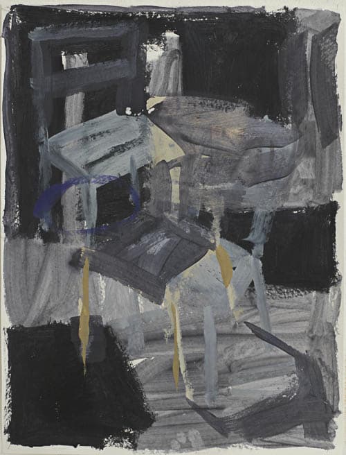 hotel, gouache auf papier, 90x70