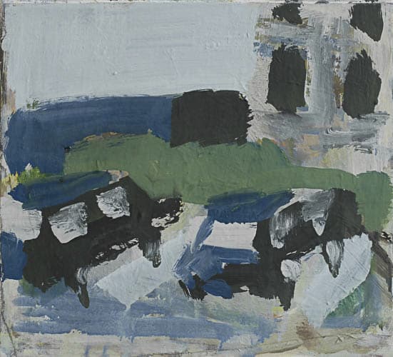 quartier, öl auf leinwand, 26x29