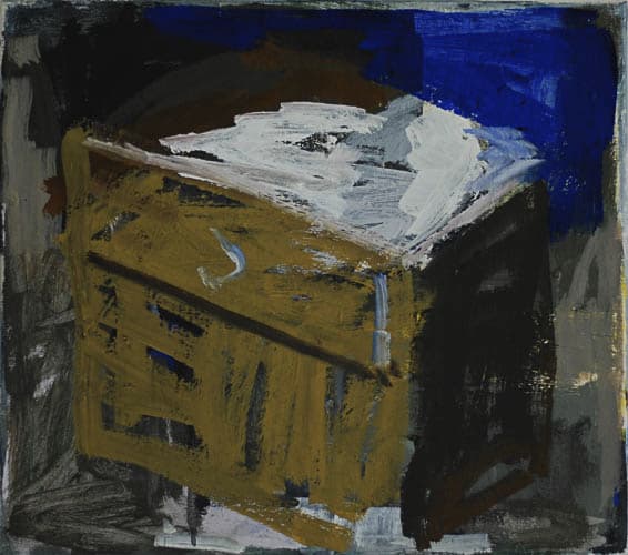 hotel, öl auf leinwand, 40x45