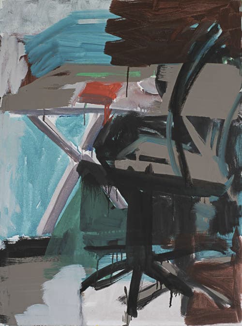 hotel, öl auf leinwand, 80x60