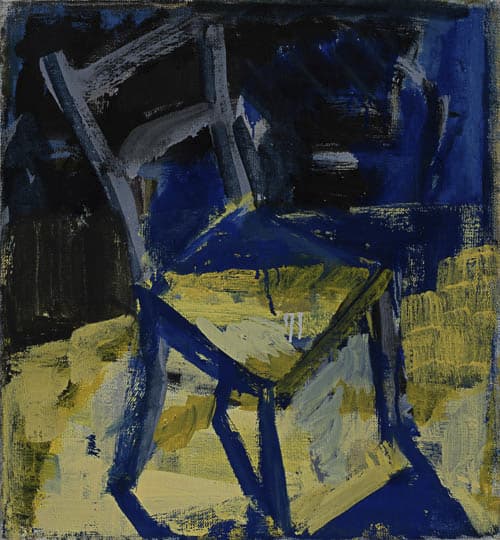 hotel, öl auf leinwand, 45x40