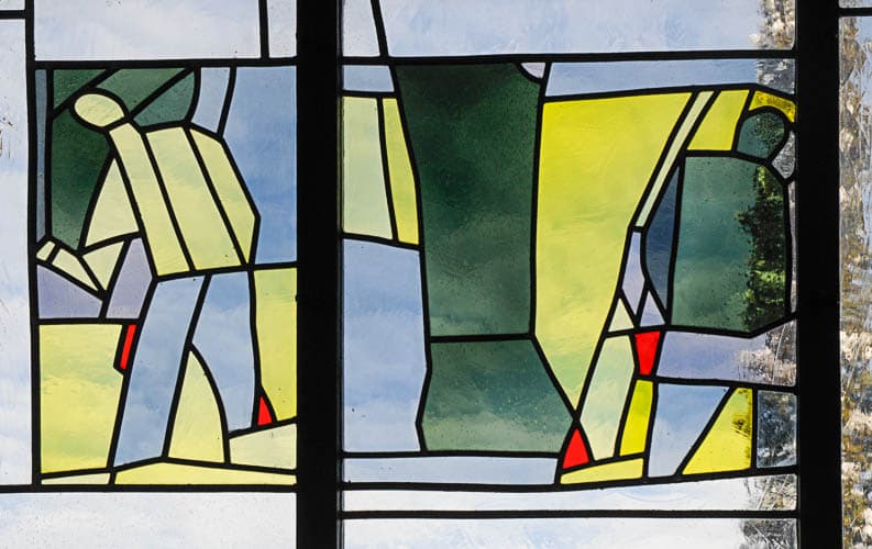 Glasfenster, Kirche Neuenegg