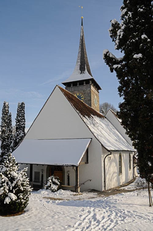 Glasfenster, Kirche Neuenegg