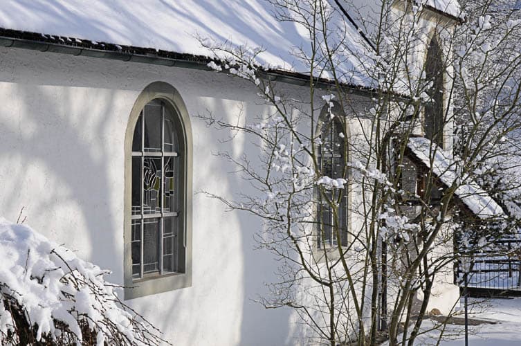 Glasfenster, Kirche Neuenegg